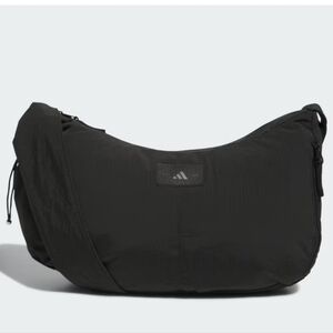 adidas Black Men’s or Womens Sling Bag with Adjustable Strap